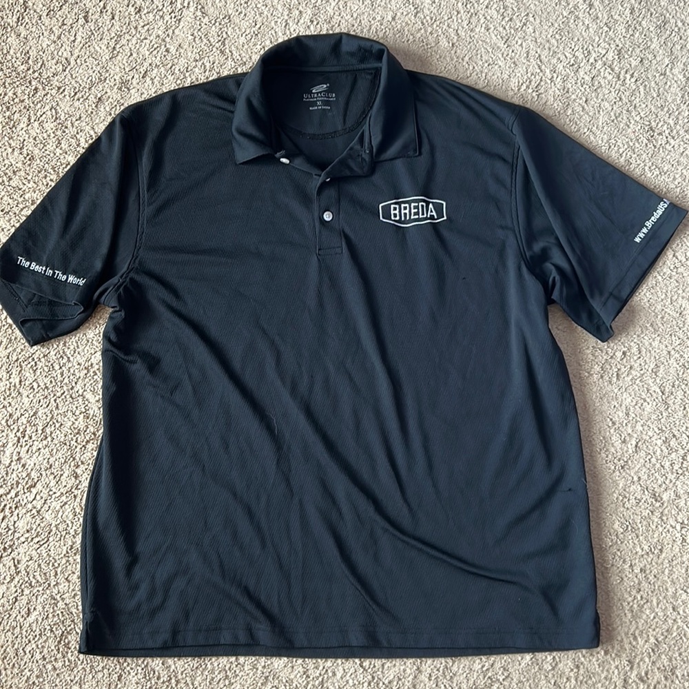 Breda polo, black
